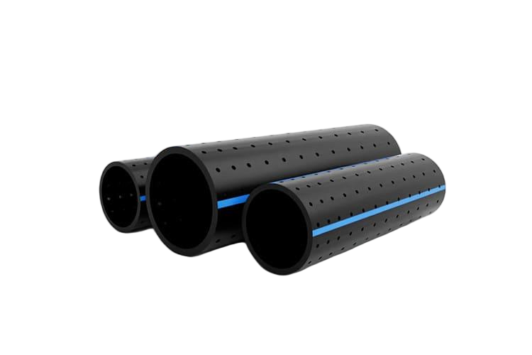 Round-Perforated HDPE Drainage Pipe