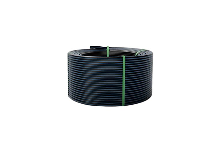 Blue-Stripe HDPE Irrigation Coil — Bulk